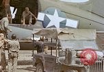 Image of wounded Marines Saipan Northern Mariana Islands, 1945, second 27 stock footage video 65675077541