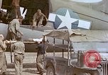 Image of wounded Marines Saipan Northern Mariana Islands, 1945, second 28 stock footage video 65675077541