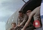 Image of wounded Marines Saipan Northern Mariana Islands, 1945, second 42 stock footage video 65675077541