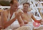 Image of wounded Marines Pacific Ocean, 1945, second 58 stock footage video 65675077542