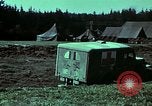 Image of wounded soldier European Theater, 1945, second 27 stock footage video 65675077543