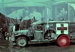 Image of wounded soldier European Theater, 1945, second 41 stock footage video 65675077543