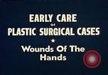 Standbild menschliche Hand United States USA, 1945, aus Sekunde 12 historischem Filmmaterial Videoclip 65675077547