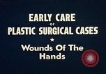 Standbild menschliche Hand United States USA, 1945, aus Sekunde 13 historischem Filmmaterial Videoclip 65675077547