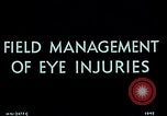 Image of eye surgery United States USA, 1945, second 19 stock footage video 65675077558