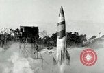 Standbild DEUTSCH A-4 Rakete Peenemunde Deutschland, 1943, aus Sekunde 4 historischem Filmmaterial Videoclip 65675077608
