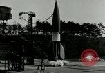 Standbild DEUTSCH A-4 Rakete Peenemunde Deutschland, 1943, aus Sekunde 9 historischem Filmmaterial Videoclip 65675077612
