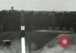 Standbild DEUTSCH A-4 Rakete Peenemunde Deutschland, 1943, aus Sekunde 6 historischem Filmmaterial Videoclip 65675077615