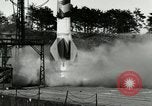 Image of German A-4 missile Peenemunde Germany, 1944, second 6 stock footage video 65675077630