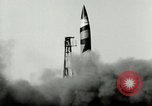 Image ALLEMAND A-4 Test de lancement de missile Peenemunde Allemagne, 1944, de la seconde 8 séquences d'archives historiques vidéo 65675077639