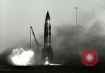 Image of German A-4 missile test Peenemunde Germany, 1944, second 6 stock footage video 65675077644