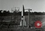 Image allemand missile A-4 Peenemunde Allemagne, 1944, de la seconde 9 séquences d'archives historiques vidéo 65675077667