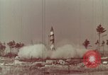 Standbild Deutsche V-2 Rakete Peenemunde Deutschland, 1944, aus Sekunde 4 historischem Filmmaterial Videoclip 65675077672