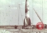 Standbild Deutsche V-2 Rakete Peenemunde Deutschland, 1944, aus Sekunde 1 historischem Filmmaterial Videoclip 65675077676