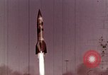 Standbild Deutsche V-2 Rakete testen Peenemunde Deutschland, 1944, aus Sekunde 7 historischem Filmmaterial Videoclip 65675077677