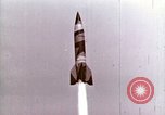 Standbild Deutsche V-2 Rakete Peenemunde Deutschland, 1944, aus Sekunde 13 historischem Filmmaterial Videoclip 65675077687