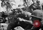 Standbild Maschinengewehr Salomonen, 1945, aus Sekunde 23 historischem Filmmaterial Videoclip 65675077698