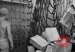 Image of food crates Solomon Islands, 1945, second 23 stock footage video 65675077702