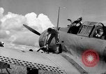 Image of P-40 aircraft Solomon Islands, 1945, second 53 stock footage video 65675077703