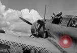Image of P-40 aircraft Solomon Islands, 1945, second 55 stock footage video 65675077703