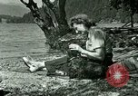 Standbild Eva Braun's Freunde Berchtesgaden Deutschland, 1940, aus Sekunde 39 historischem Filmmaterial Videoclip 65675077722