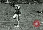 Standbild Eva Braun Schliersee Deutschland, 1940, aus Sekunde 7 historischem Filmmaterial Videoclip 65675077726