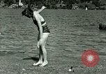 Standbild Eva Braun Schliersee Deutschland, 1940, aus Sekunde 9 historischem Filmmaterial Videoclip 65675077726