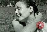 Standbild Eva Braun Schliersee Deutschland, 1940, aus Sekunde 18 historischem Filmmaterial Videoclip 65675077726