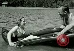 Standbild Eva Braun Schliersee Deutschland, 1940, aus Sekunde 36 historischem Filmmaterial Videoclip 65675077726
