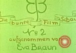 Standbild Eva Braun Schliersee Deutschland, 1940, aus Sekunde 3 historischem Filmmaterial Videoclip 65675077729