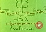Standbild Eva Braun Schliersee Deutschland, 1940, aus Sekunde 6 historischem Filmmaterial Videoclip 65675077729