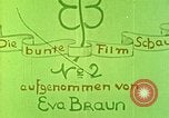 Standbild Eva Braun Schliersee Deutschland, 1940, aus Sekunde 7 historischem Filmmaterial Videoclip 65675077729