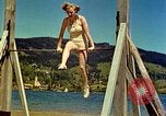 Standbild Eva Braun Schliersee Deutschland, 1940, aus Sekunde 19 historischem Filmmaterial Videoclip 65675077729