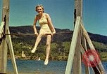 Standbild Eva Braun Schliersee Deutschland, 1940, aus Sekunde 29 historischem Filmmaterial Videoclip 65675077729