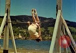 Standbild Eva Braun Schliersee Deutschland, 1940, aus Sekunde 39 historischem Filmmaterial Videoclip 65675077729