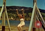 Standbild Eva Braun Schliersee Deutschland, 1940, aus Sekunde 42 historischem Filmmaterial Videoclip 65675077729