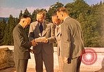 Image Hitler Heydrich Himmler et Wolff  à Berghof Berchtesgaden Allemagne, 1940, de la seconde 10 séquences d'archives historiques vidéo 65675077745