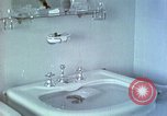 Image of bird in bathroom Berchtesgaden Germany, 1940, second 12 stock footage video 65675077773