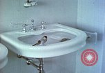 Image of bird in bathroom Berchtesgaden Germany, 1940, second 13 stock footage video 65675077773