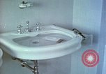Image of bird in bathroom Berchtesgaden Germany, 1940, second 18 stock footage video 65675077773