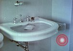 Image of bird in bathroom Berchtesgaden Germany, 1940, second 35 stock footage video 65675077773