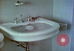 Image of bird in bathroom Berchtesgaden Germany, 1940, second 38 stock footage video 65675077773