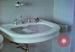 Image of bird in bathroom Berchtesgaden Germany, 1940, second 46 stock footage video 65675077773