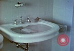 Image of bird in bathroom Berchtesgaden Germany, 1940, second 47 stock footage video 65675077773