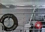 Standbild Schiff angelaufen Atlantik, 1940, aus Sekunde 41 historischem Filmmaterial Videoclip 65675077785
