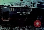Image of Eva Braun's family viewing the Manhattan and other ships Hamburg Germany, 1940, second 58 stock footage video 65675077788