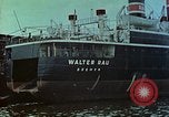 Image of Eva Braun's family viewing the Manhattan and other ships Hamburg Germany, 1940, second 60 stock footage video 65675077788