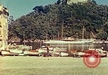 Image of harbor with boats and yachts Portofino Italy, 1938, second 15 stock footage video 65675077853