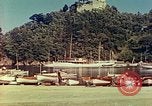 Image of harbor with boats and yachts Portofino Italy, 1938, second 16 stock footage video 65675077853
