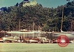 Image of harbor with boats and yachts Portofino Italy, 1938, second 18 stock footage video 65675077853